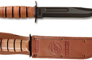 Ka Bar knife has been proven tough for over 50 years.