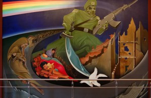There are a lot of theories about the murals painted in the Denver Airport.