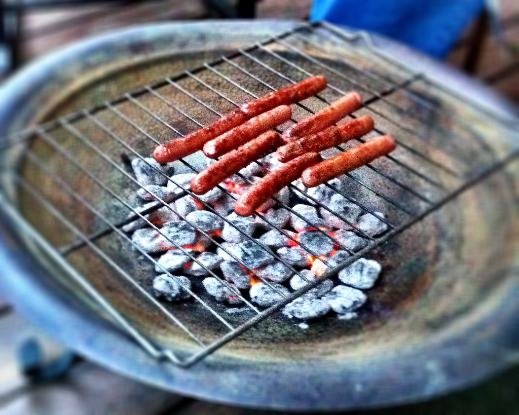 Convert that firepit to Grill master.