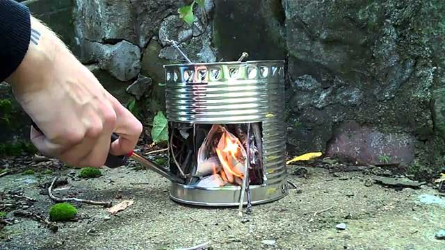 Can you make a hobo stove?