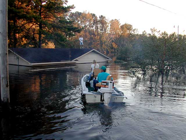 Flooding is a major risk in hurricanes. Even well after the storm has passed.