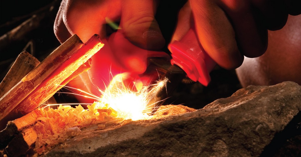 The ferrocerium rod is at the heart of most bushmen’s and survivalist’s fire starting kit.