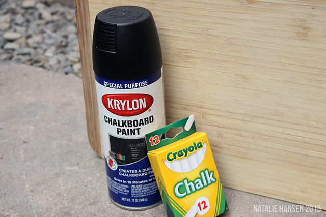 chalkboard spray paint 1